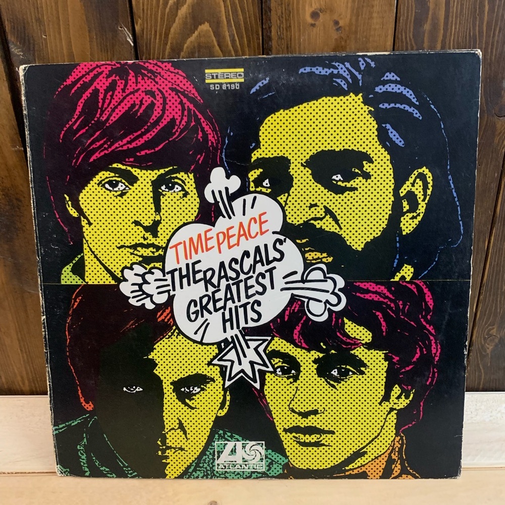 The Rascals Greatest Hits Vinyl Record-1968